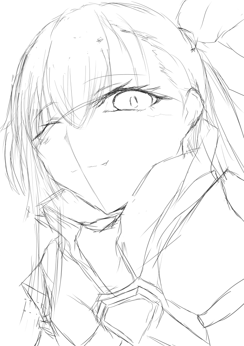 Rua601's tweet image. ご機嫌メルト＿ラフ
#イラスト #FGO #絵柄が好みって人にフォローされたい