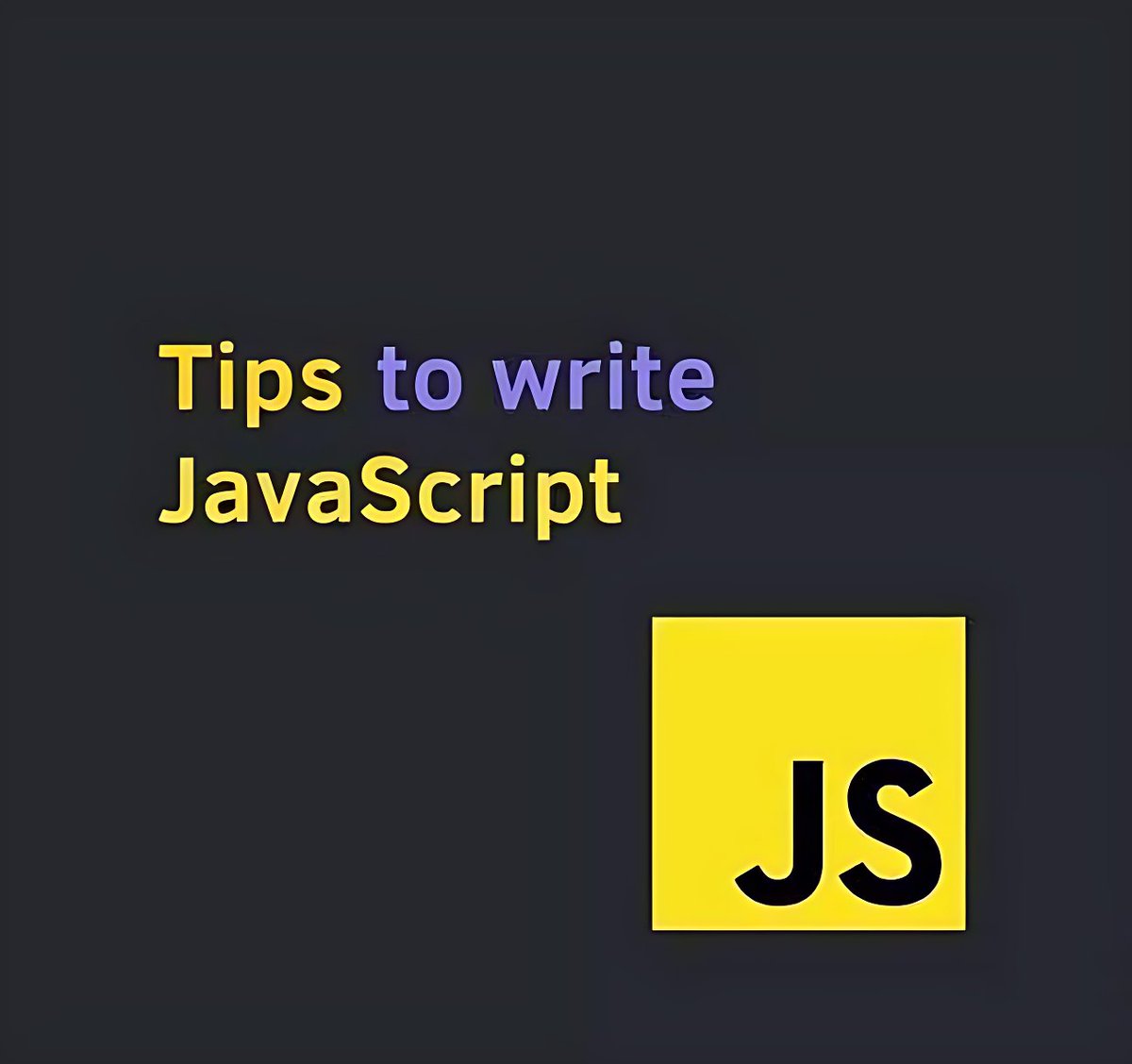 11xcoder's tweet image. Level Up Your Vanilla JS Skills! 🚀

Stop making rookie mistakes and start writing JavaScript that&apos;s fast, clean, and scalable. This quick guide covers performance tricks and modern coding standards 

#webperformance #javascript #codingtips #developerlife #jsdeveloper