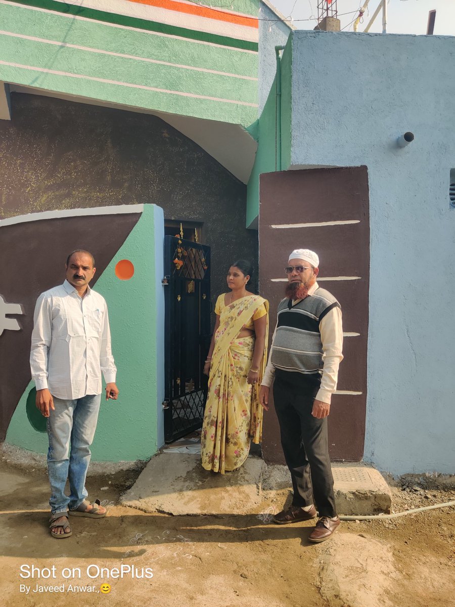 Visited Landasangvi, Arli (B) and Kamta villages of Adilabad and Jainath Mandals conducted a field visit to inspect the progress of toilet construction works under “Indiramma Indlu”.*🏡