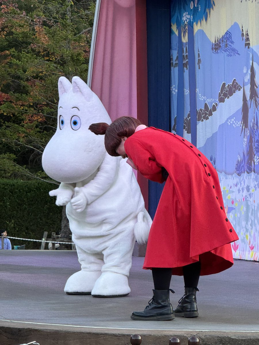 komomo098's tweet image. ムーミン谷の住人は今日も元気です。