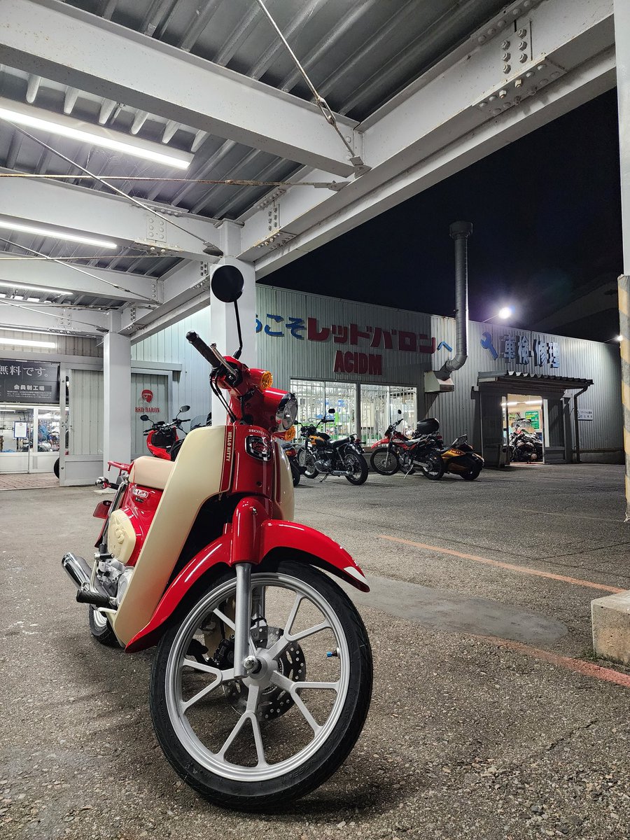 本日、納車しました！😉👍🎶 KITTYちゃんスーパーカブ