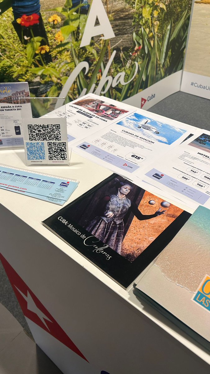 Continuamos en INTUR 👏🤗ofreciendo información y ofertas maravillosas al público de Valladolid. Acércate al stand de Cuba y sorpréndete con la isla bella.
#CubaTeEspera #AtreveteaVivirlo #INTUR #traveling #DestinoCuba #viajes