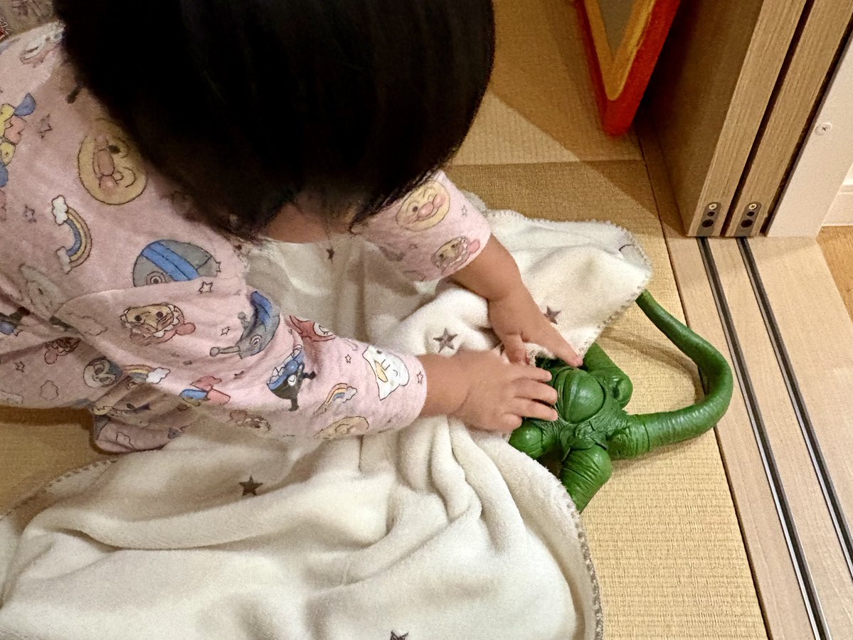 dada94010847's tweet image. シュマゴラス寝かしつけしてる。
君もはやく寝ようね。