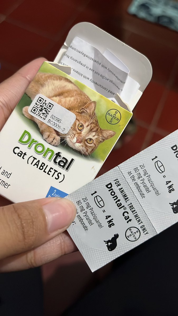 abis beli drontal di petshop yg lumayan terkenal, trs pas beli kok beda dari drontal sblmnya, ini real ato fake si😭
di tiktok blgnya fake tp ada jg yg bilang ini real tp kemasan lama/distributor thai