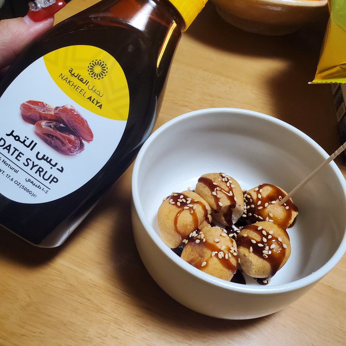 namu_amida_'s tweet photo. 万博で食べたUAEのドーナツを再現 https://t.co/DFHMBUgwNT