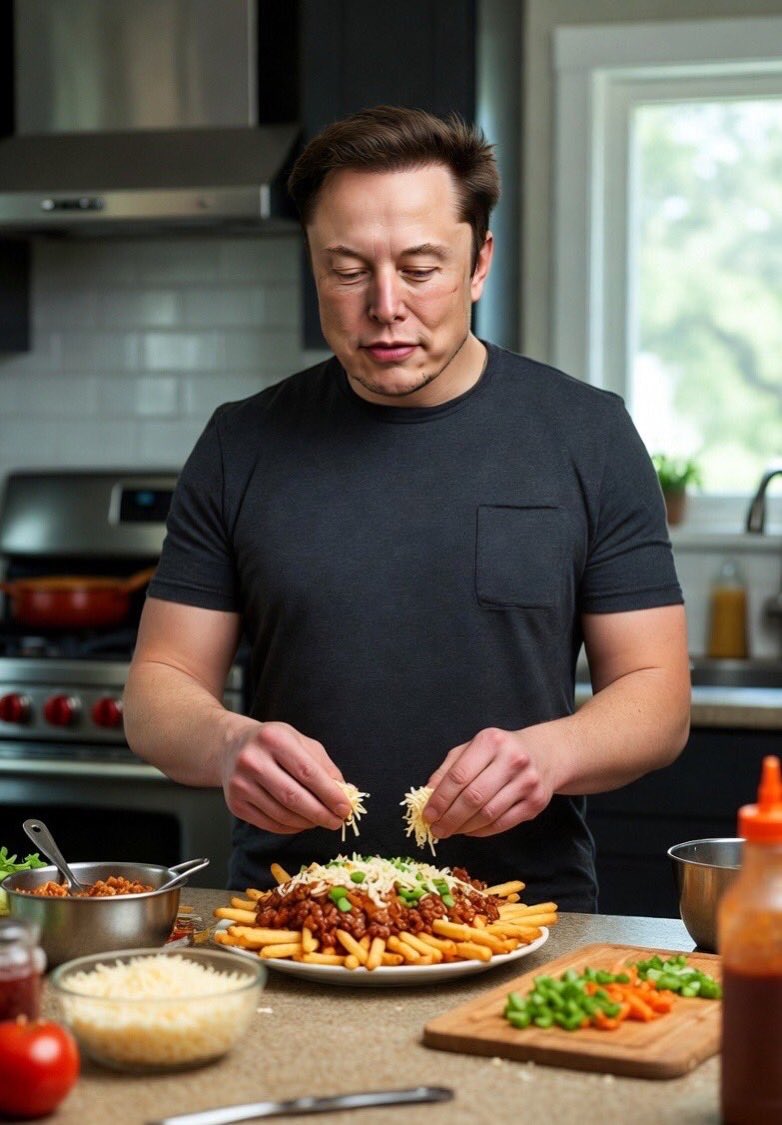 Would you have your seat if I invite you to eat with me? It’s loaded fries 🍟

Be honest