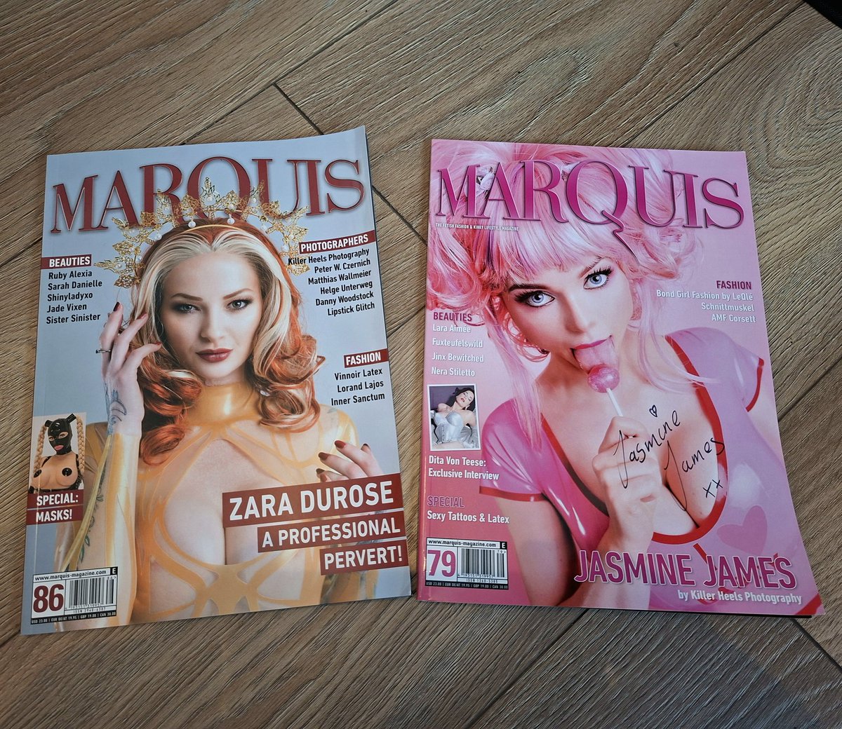 Next weekend... we shall be welcoming back to the studio, these two awesome people. Together!

Yes, <a href="/ZaraDuRose/">Zara DuRose</a> and <a href="/JasmineJamesXX1/">Jasmine</a> posing for our camera at the same time. What a way to finish up!

#duo #doubletrouble👯 #photoshoot #finale #marquismagazine