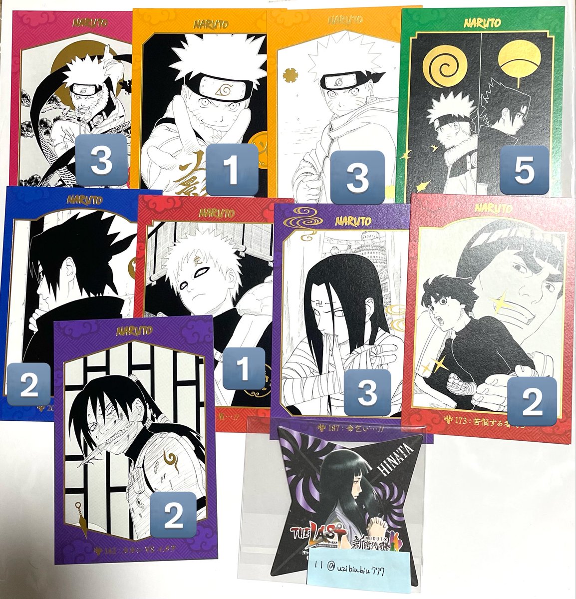譲渡 交換】Naruto 上海ジャンプショップ ポストカード 第1弾 第2弾 譲