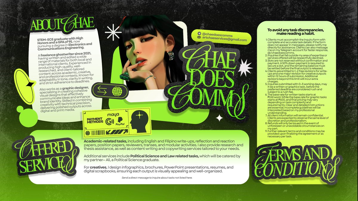 Chae ☘️ OPEN FOR COMMISSIONS! tweet media