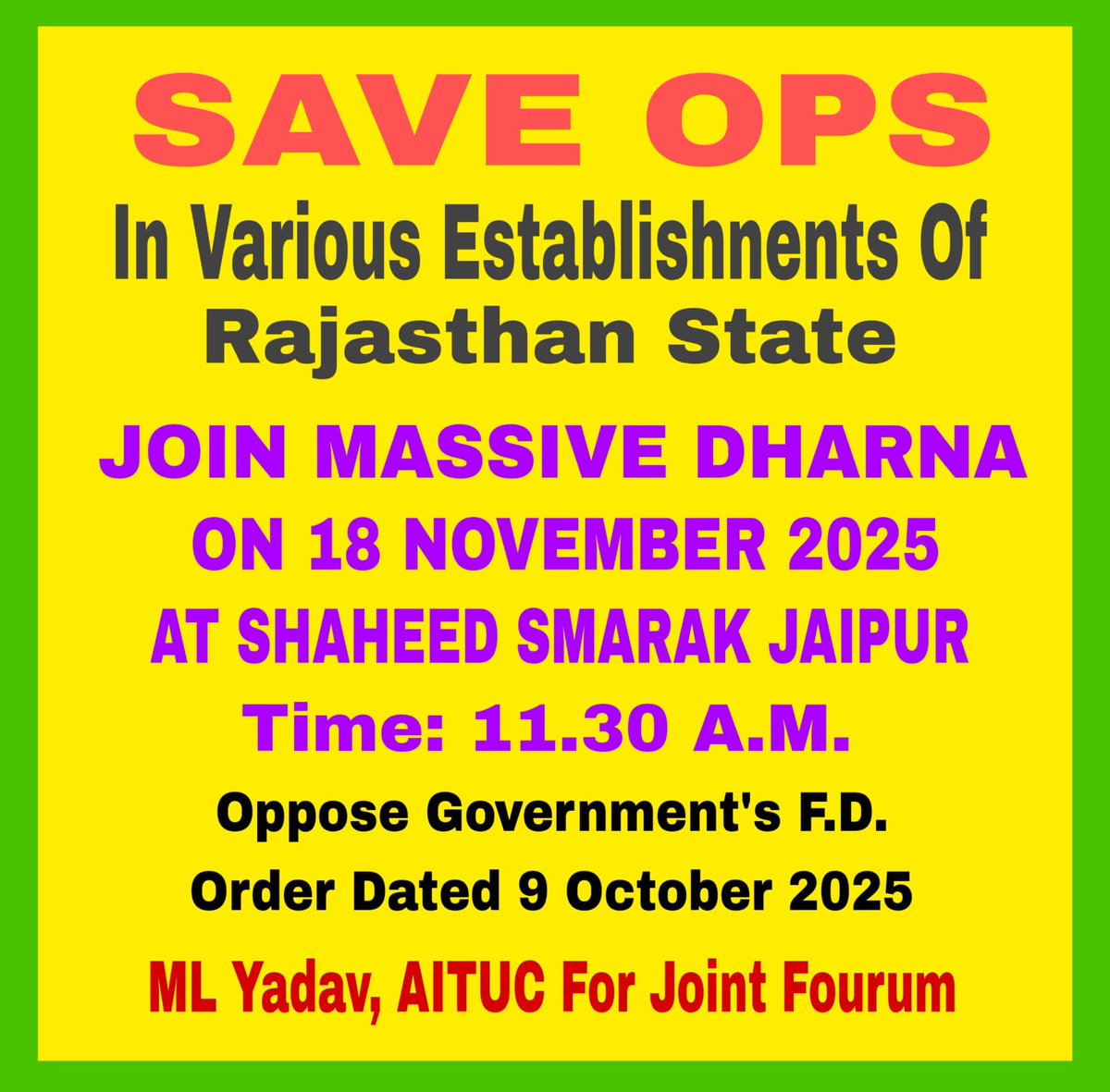 #saveops #opsforever