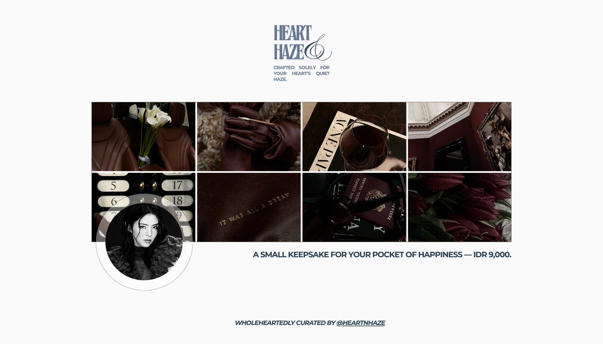 heartnhaze's tweet image. Please help repost? And may your help return to you in even greater measure! ❤️

Fresh from the shelf—ready stock layout  
Muse: Han Sohee
Price: IDR 9,000

Ava type in BnW JPNG, but feel free to request the colored one.

#zonauang #zonaba