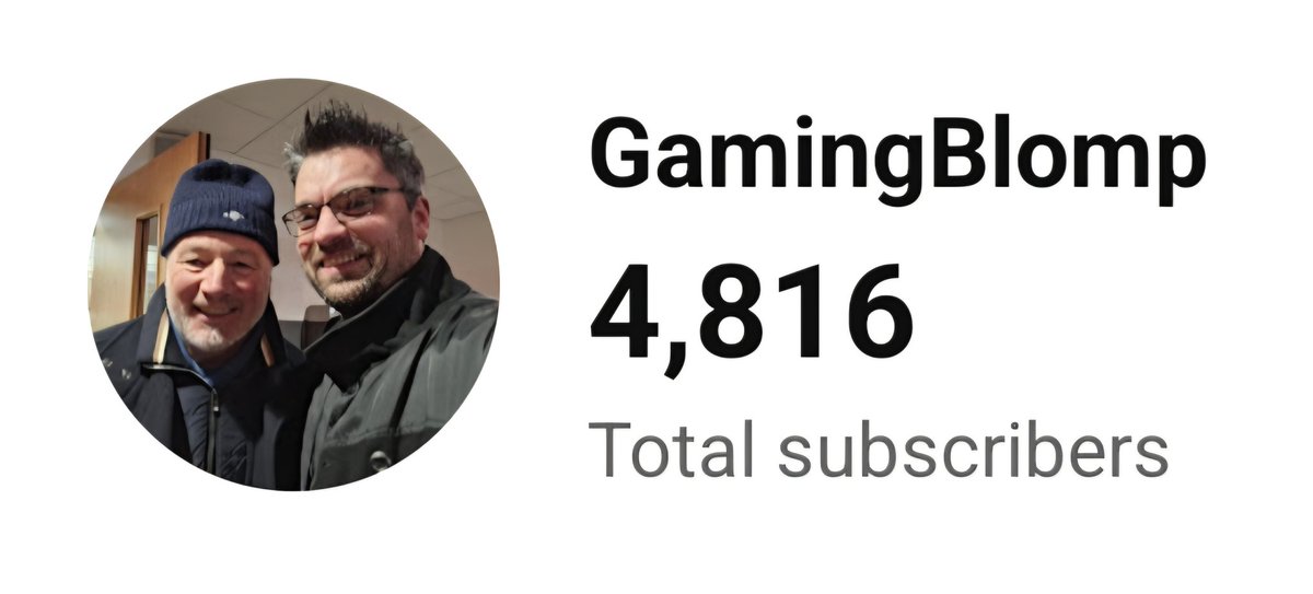 GamingBlomp's tweet image. So close to 5,000 youtube subscribers, can I get there by the end of 2025? 

If you enjoy non league football content why not check out my channel? 

youtube.com/@gamingblomp?s…

@aaron_challoner @AdamGittingspt @aroundgroundsss @Topliss94 @JoeSkelton10 @James_Boyall @TonyToony31…