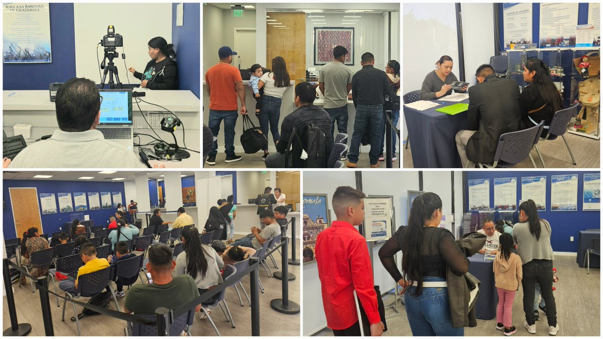 El <a href="/ConsGuateMiami/">Consulado General de Guatemala en Miami, Florida</a> desarrolló su segunda jornada de Sábado Consular de noviembre de 2025, ofreciendo servicios de documentación, registro civil y orientación migratoria a los connacionales que nos visitaron. ¡Recuerda que estamos para servirte!
#GuatemalaCercaDeTi🇬🇹