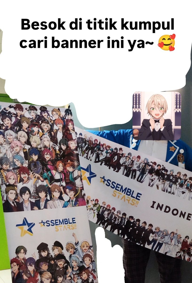 assemblestarsid's tweet photo. Sudah siap gathering siang ini, produsyaaaa??

Sampai jumpa di gathering nanti yaaa 🥰🥰🥰 https://t.co/Rw3vd7IObC