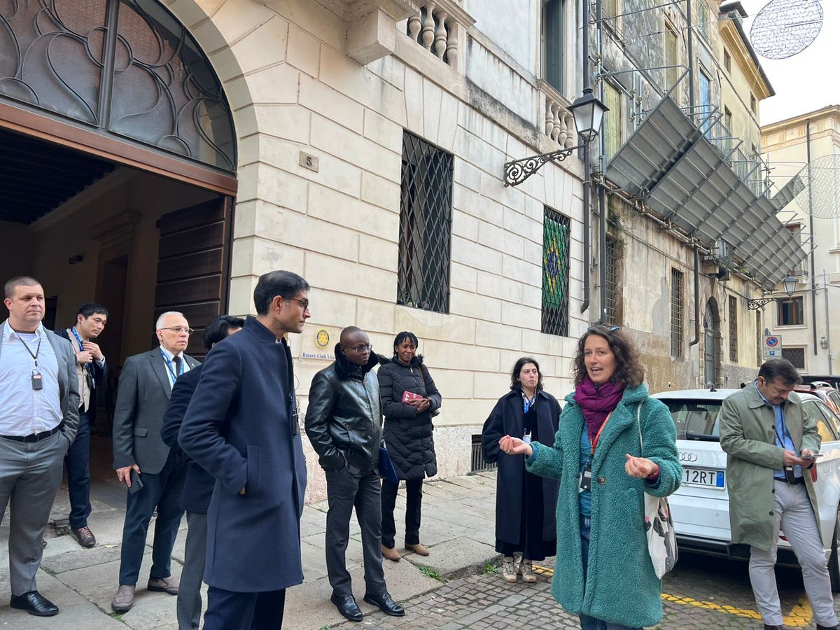 IAPTC_Assoc's tweet image. 🌎 Delegates of the #29IAPTC enjoyed a #cultural visit, exploring the historic beauty of #Vicenza 🇮🇹. The tour highlighted Vicenza’s rich architectural and artistic heritage, offering insight into the city’s #traditions and fostering global #connection