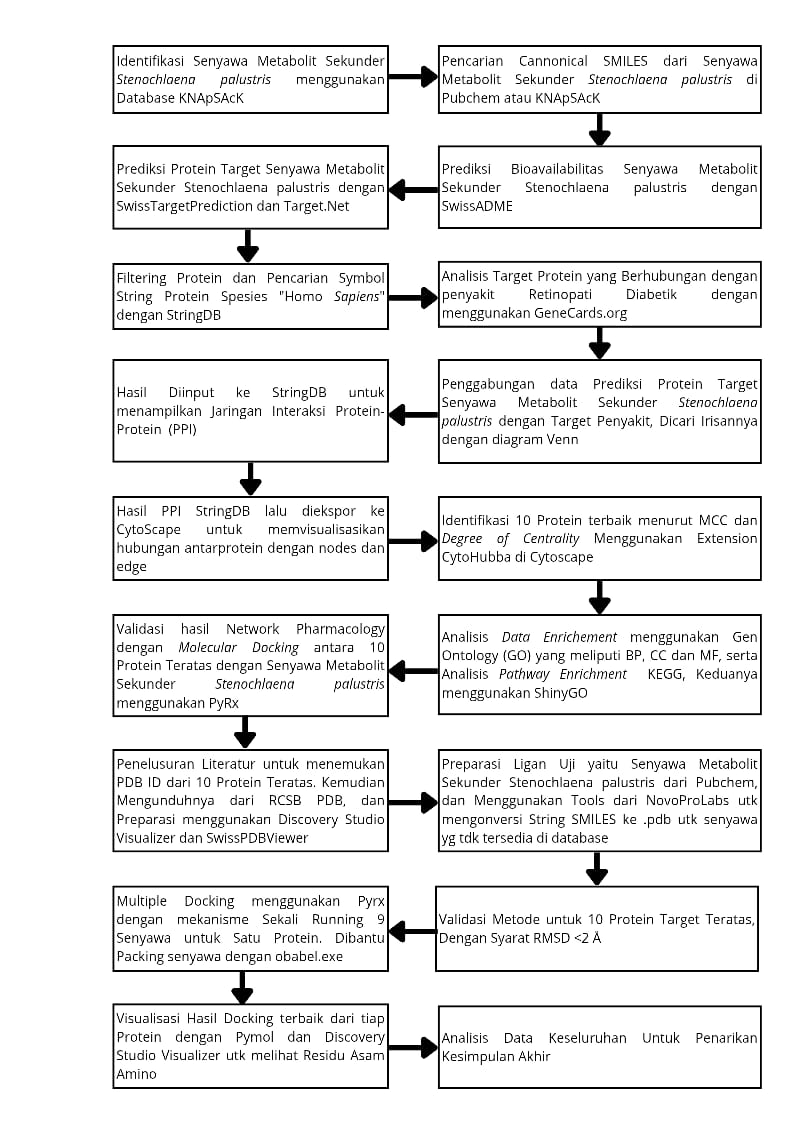 SofiAgustia1's tweet image. AKUUU CINTA IN SILICOOOOO #flowchart network pharmacology