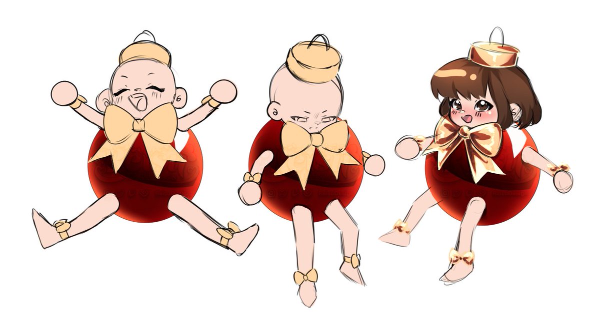 🎄Christmas Decor YCH Raffle! 🎄

🎁3 winners
 ▪️Prize: 1 of this Christmas YCH

💫Rules
 ▪️ Like + RT (no QRT)
 ▪️Reply with your oc/model and which of the 3 poses you would like

 ▪️Ends on November 22nd! 🎁