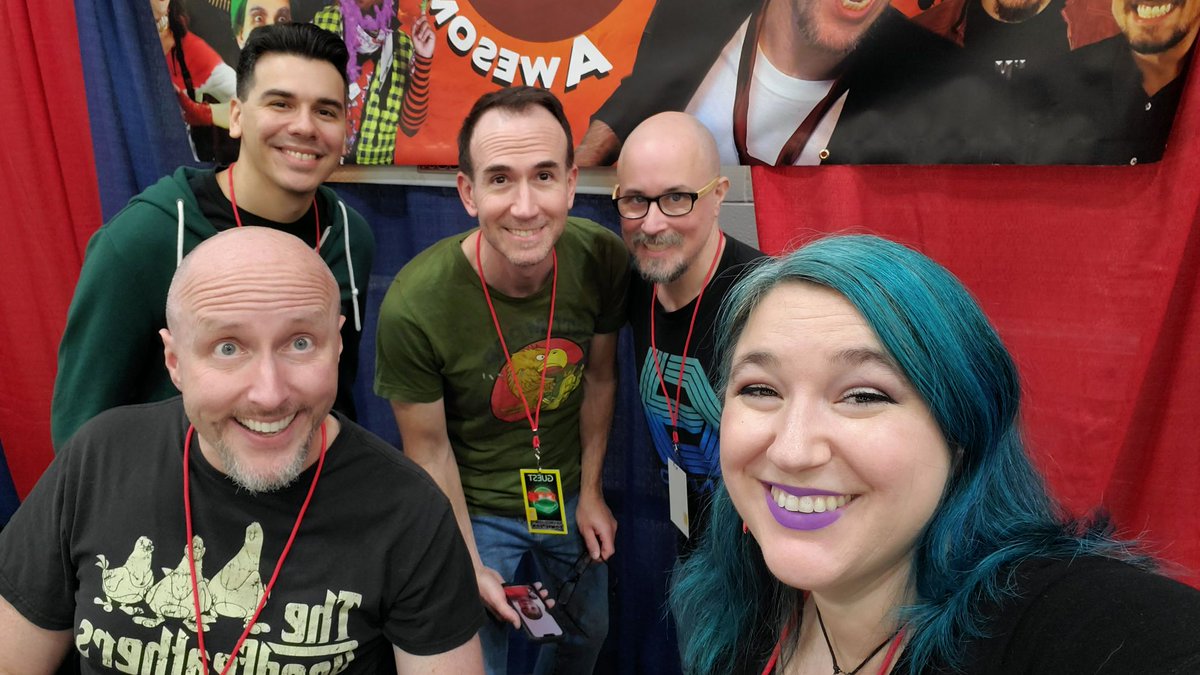 Come see us all weekend long <a href="/grcomiccon/">Grand Rapids Comic Con</a>

Our panels: 

Sat - 12:15 Movies Everyone Disagrees with You On Room: Grand Gallery A-D

Sun - 3:30 What's So Funny Room: Grand Gallery Overlook A-B