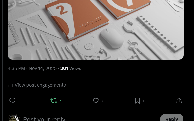 theartbookguy's tweet photo. Reminder that I'm also on 🦋!
While I'm still active here, a shift in the algorithm has become problematic for many, including myself. My other platforms continue to grow though which is great and engagement on the website is doing well! https://t.co/aNJCwETMna