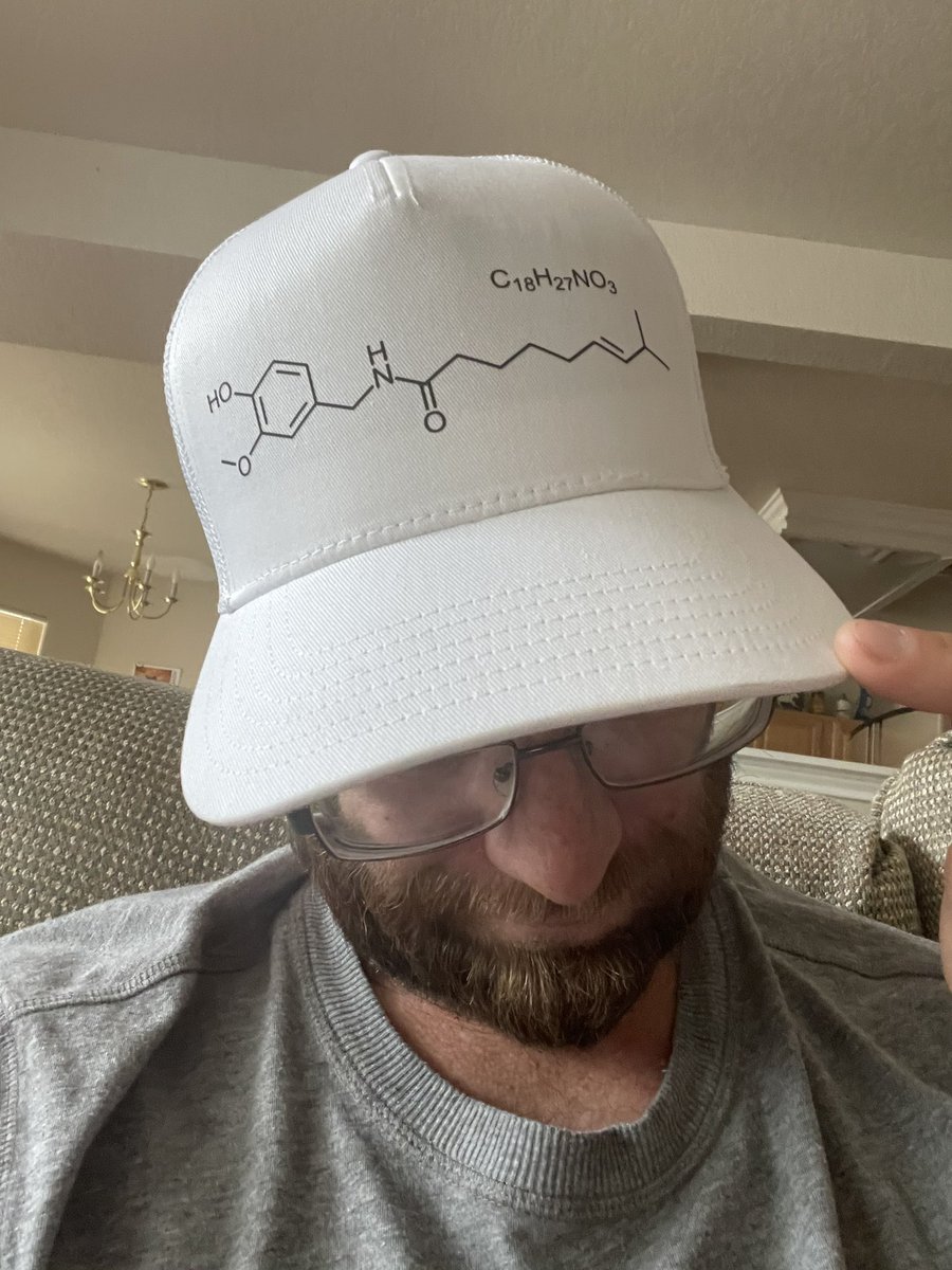 Was out and about this morning and got asked compliment on my hat and how cool it looked. This is a sleek cool design from my company <a href="/Punctualpepco/">Punctual Pepper Co 🌶️🌶️</a> 
You can get this and other cool merch from my store. It also helps support my hot sauce company 🌶️🌶️🔥🔥 Stay Spicy 🥵