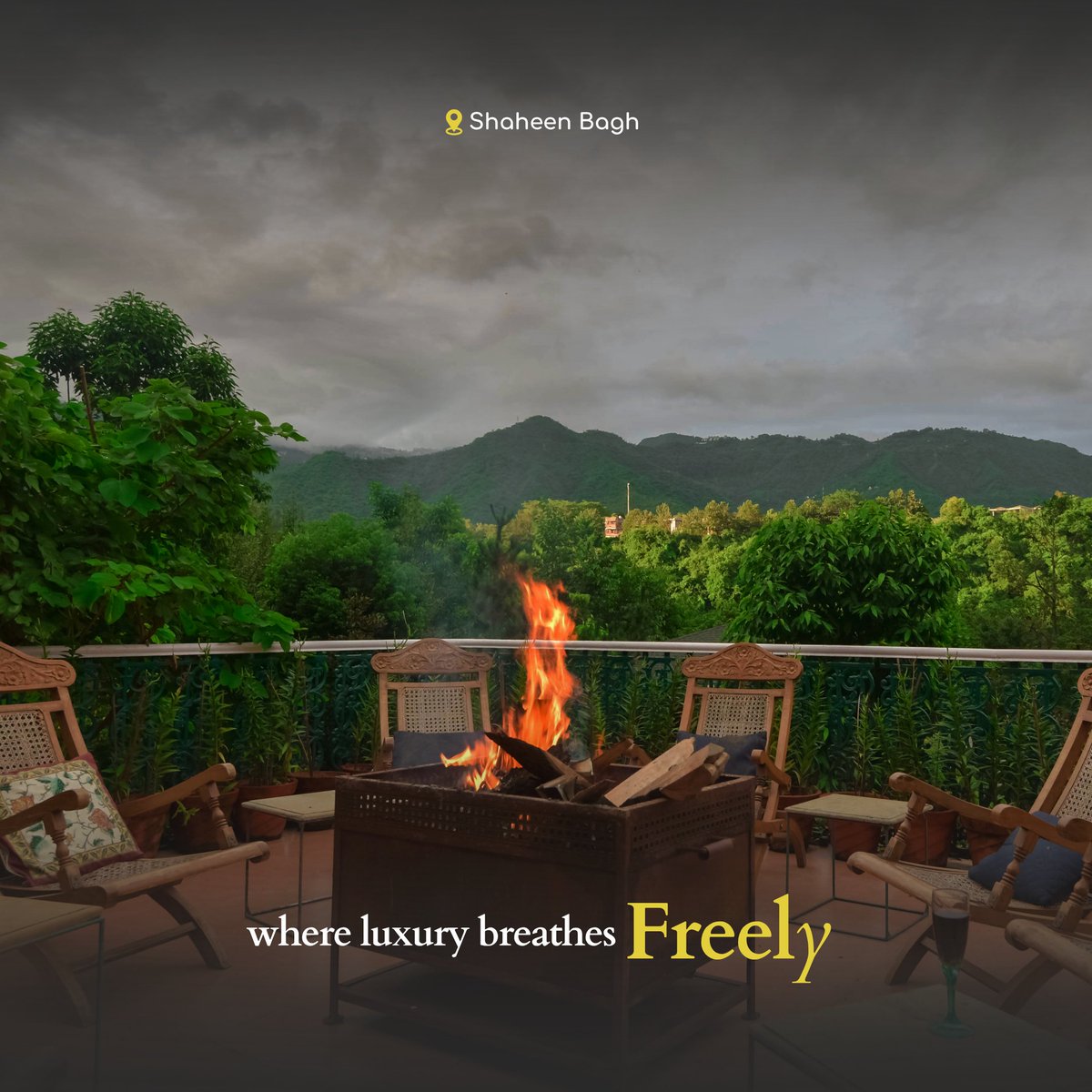 sbresorts's tweet image. Immerse yourself in luxurious elegance at Shaheen Bagh, Dehradun&apos;s five-star luxury retreat.  
Discover luxury that comes alive. 

#ShaheenBagh #LuxuryResort #Dehradun #Uttarakhand #LuxuryStay #5StarResort