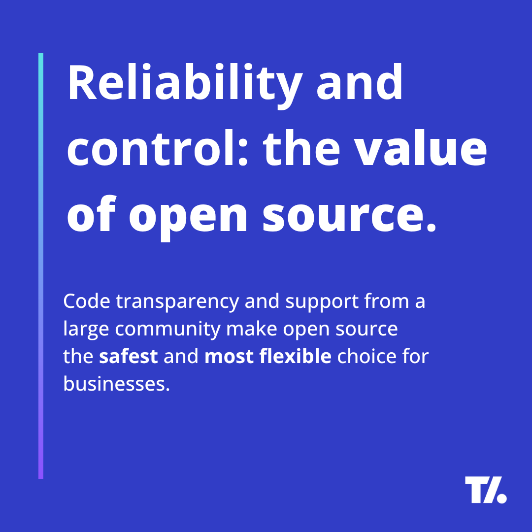 🌐 Unlike proprietary software, open source guarantees independence, security and customization options.
That's why we've chosen to make it our trademark.

🤝🏻 Want to learn more? Contact us:
tirasa.net/contatti

#IAM #IdentityManagement #OpenSource #Cybersecurity