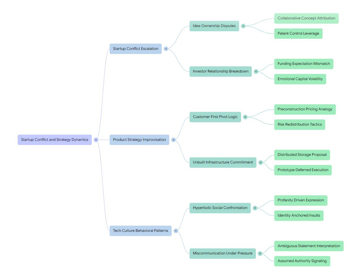 En_Collocations's tweet image. نمودار ذهن، برای چالش‌های کسب‌وکار نوپا (استارتآپ‌ها) 🧠
اختلاف مالکیت ایده و ناپایداری سرمایه یعنی پول و ایده فقط فنی نیست، هیجانات هم دخیلن 😮‍💨💸
با سایت اِیْ‌آی زیر می‌تونید از محتوای سریالی مثل #سیلیکون‌ولی نمودار ذهن بسازید. 
#mindMapping 
#StartUp 
notebooklm.google.com