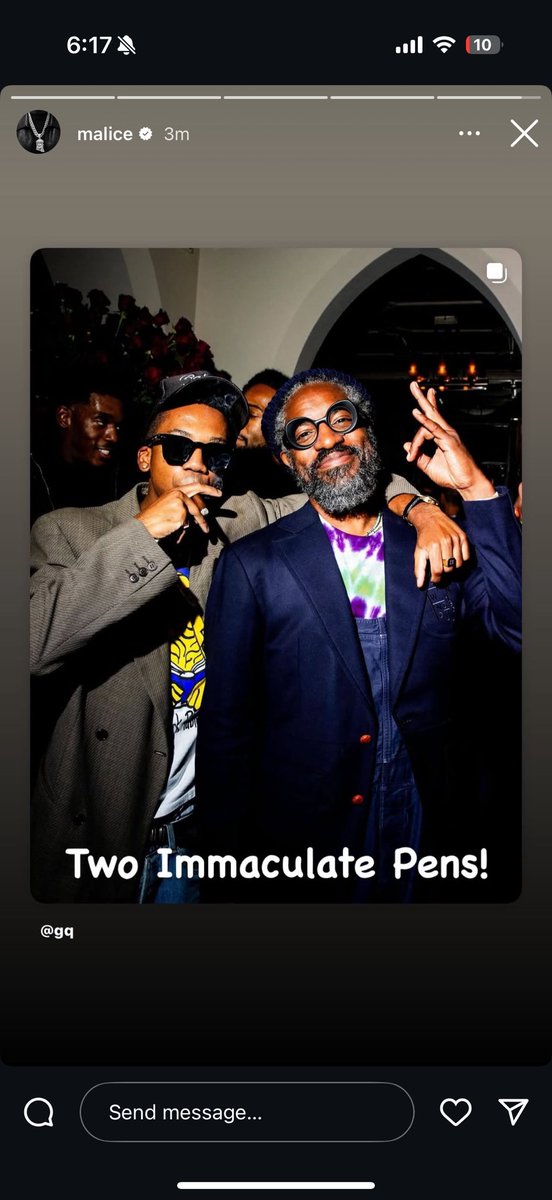 The_SummerMan's tweet image. Thought I peaked gettin an Andre pic and then Malice reposted w this caption, man 🥲