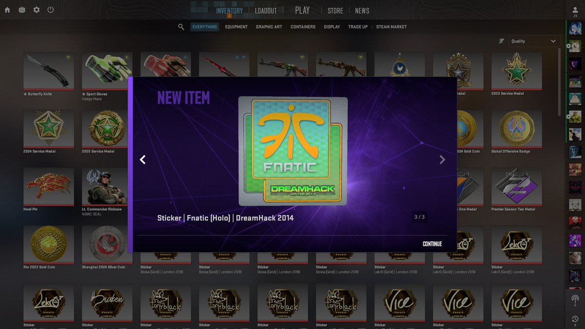 Boof_cs's tweet image. Traded a knife/glove combo for a few new items!

Fnatic (Holo) | DreamHack 2014
FT AUG | Akihabara Accept
FN AK-47 | The Oligarch