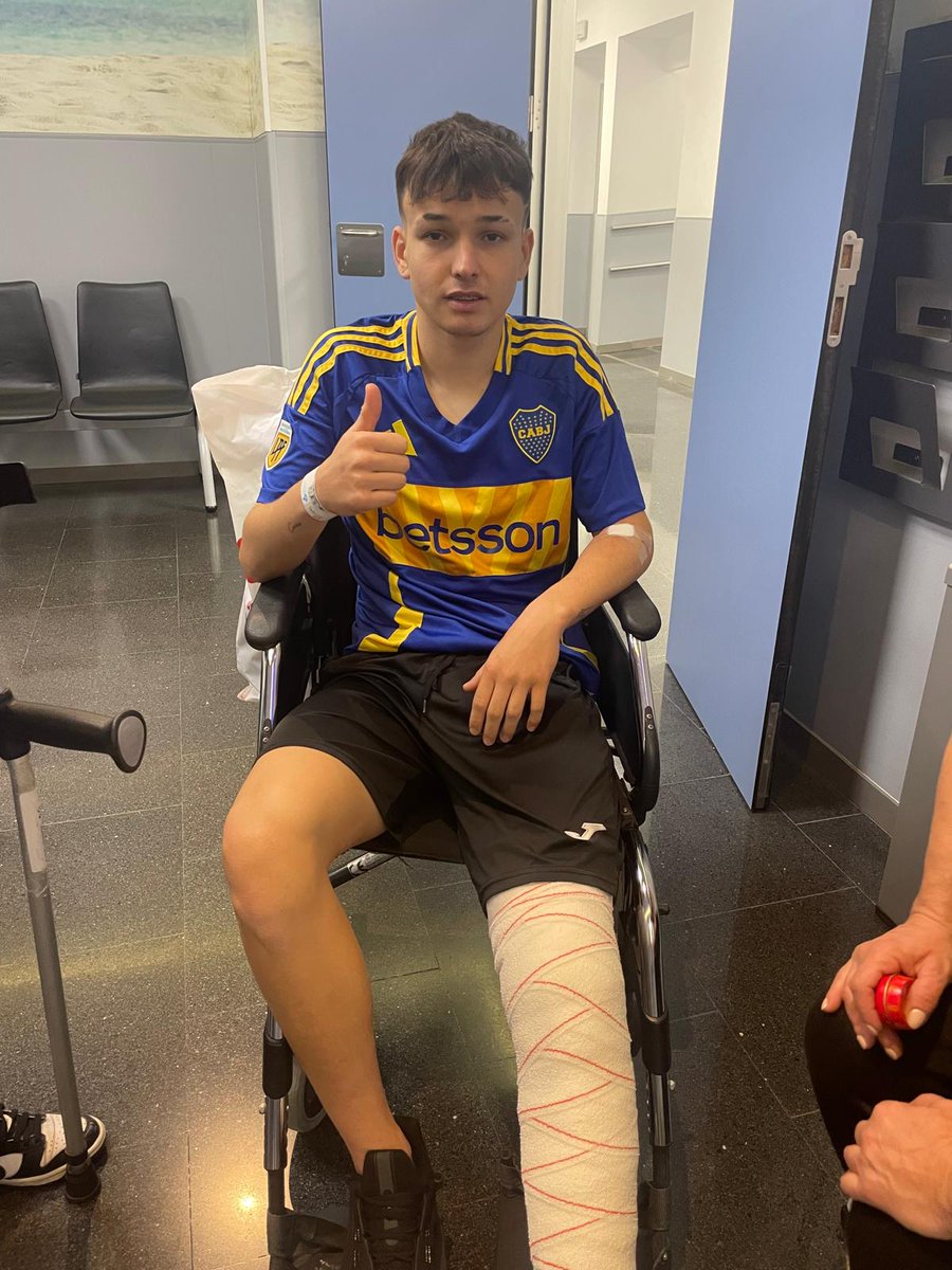 ⚪⚫ Club/ Desear una pronta recuperación a Nahuel Joos, jugador del Juvenil A y entrenador del Benjamín B, por la operación.
 Mucha fuerza y esperamos verte pronto sobre el verde 💪🏻