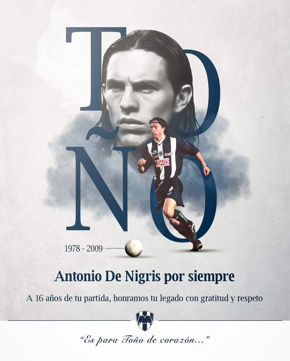 Uno de nosotros. Presente en cada latido.💙🤍

#ToñoXSiempre