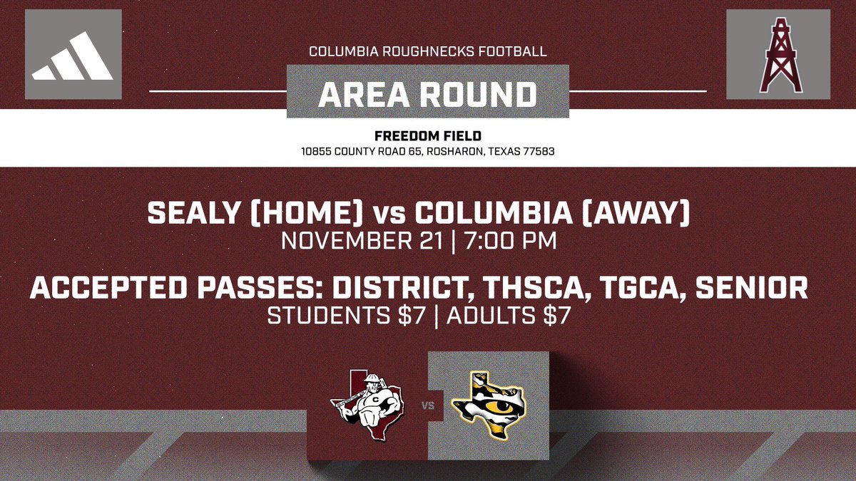 Round ✌️Playoff Information. Ticket links will be posted when made available.