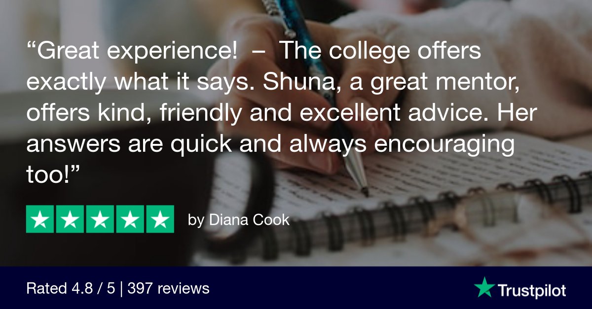 CollegeMediaPub's tweet image. Let our #online #copywriting #course learners tell you what they thought of our course in their own words: collegeofmediaandpublishing.co.uk/copywriting-co… #testimonials #reviews #onlinecollege #copywriter #5star 🎓
