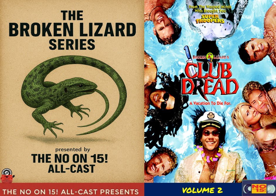 TheNo15Allcast's tweet image. NEW! This week we go have some island fun! It's vol. 2 of our #Brokenlizard series and we talk 2004's #ClubDread. 
The crew is back in a new horror/slasher flick! 
This movie features Bill Paxton as Coconut Pete and a funny take on the slasher genre. 

linktr.ee/TheNoOn15Teen?…