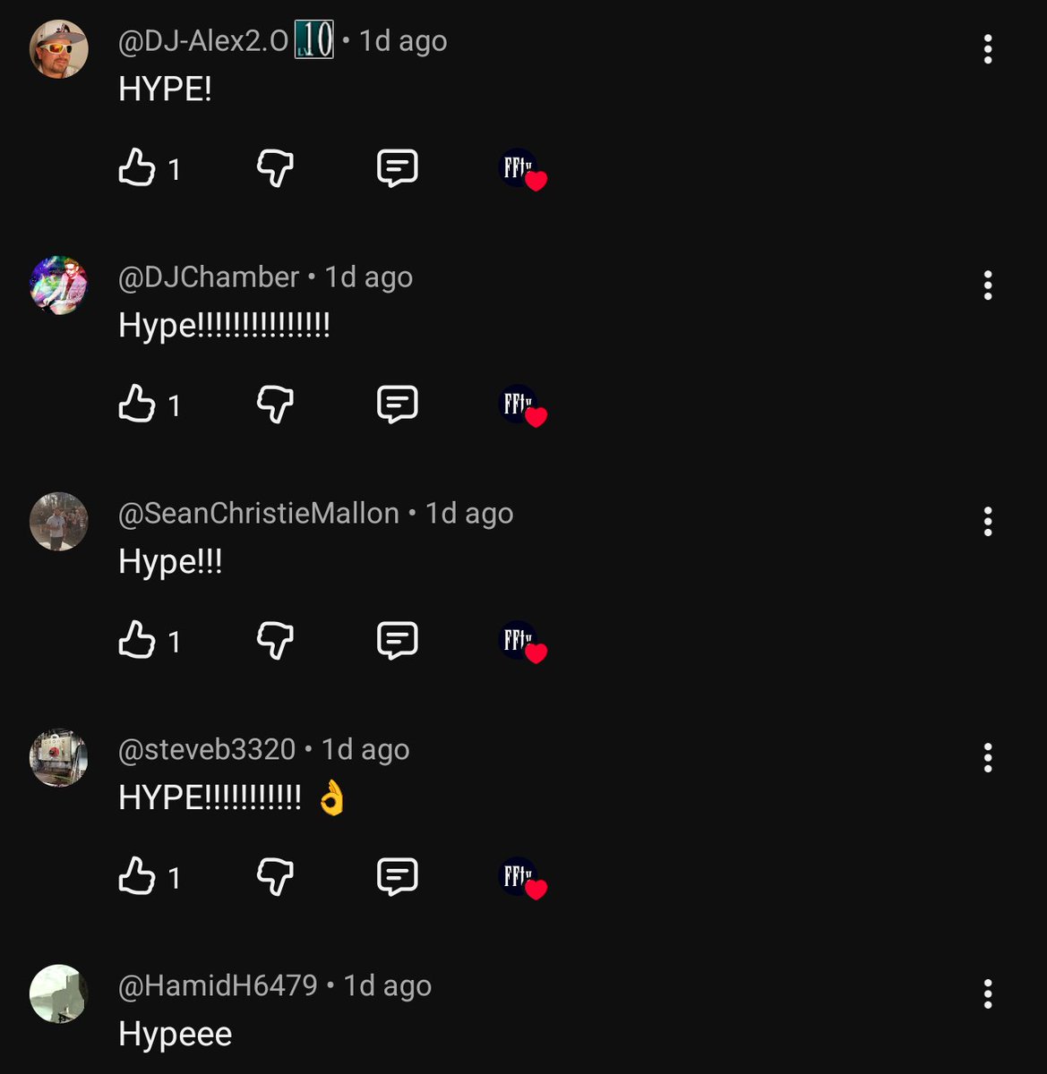 This is what a typical comments section looks like on Final FanTV — if you like that and want to meld into the Hypestream, be sure to subscribe!