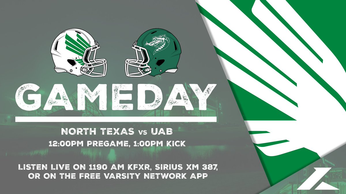 GAMEDAY IN THE MAGIC CITY!

🆚: UAB Blazers
📍: Birmingham, AL
🕜: 12:00pm Pregame
🏈: 1:00pm Kickoff
🎙️: <a href="/Dave_L_Barnett/">Dave Barnett</a>, <a href="/ZacBabb/">Zac Babb</a> 
📻: <a href="/talkradio1190/">Talk Radio 1190</a> AM
🛰️: <a href="/SIRIUSXM/">SiriusXM</a> 387
📱: The Varsity Network App