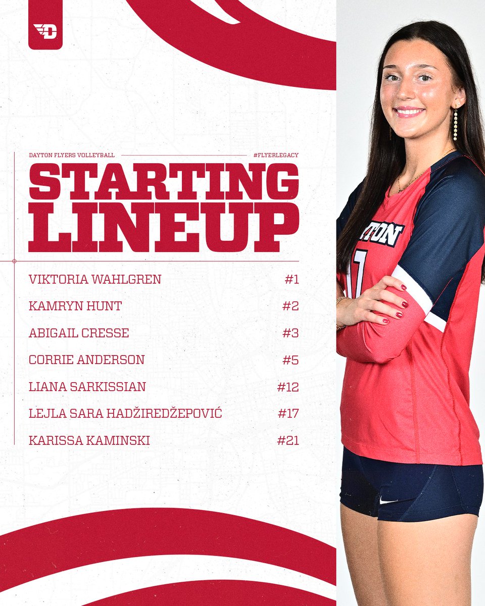 DaytonVB's tweet image. Lined up for the regular season finale 😤

📊 - tinyurl.com/bdzxdbfe

#UDVB // #FlyerLegacy
