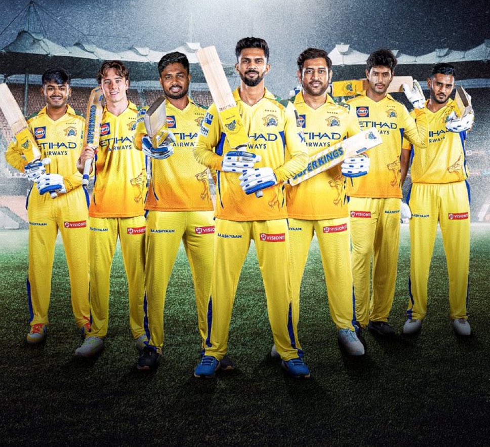 CSKFansArmy's tweet image. Our Batting Powerhouse 🦁🔥