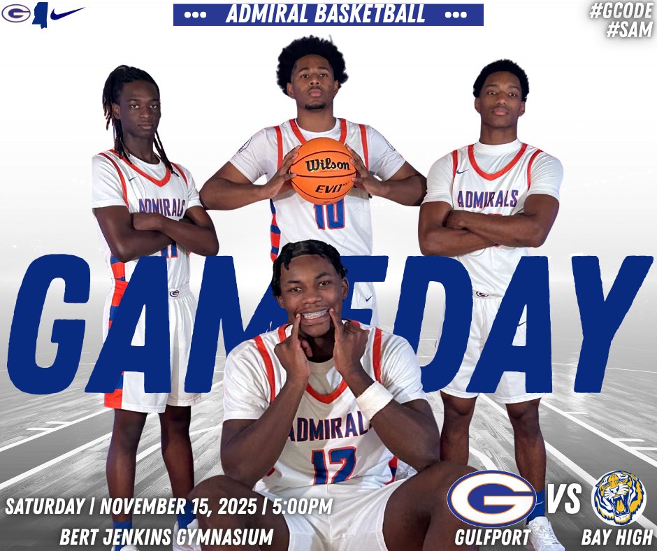 GulfportBoysBB's tweet image. 🗣️IT’S GAAAAAAAME DAAAAAAY‼️ 
Come check out the #GoodGuys as they take on Bay High in their home opener today!! 
Game time is 5:00. 
#GCode