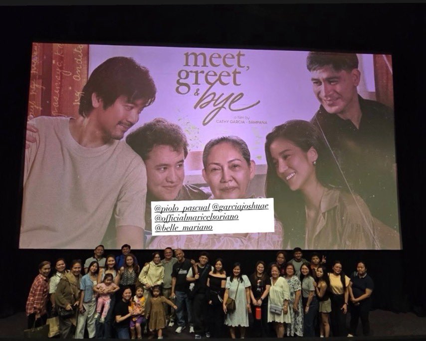 MGB special blockscreening of Kathryn Bernardo. 💕
Thank you for the love and support! 🩵

Meet, Greet &amp; Bye— now showing in cinemas worldwide! ✨

Buy your tickets now
🎟️ meetgreetandbye.com

#MeetGreetAndBye