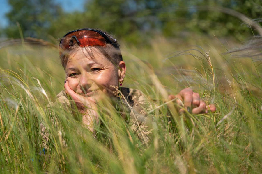 slayerofmoskali's tweet image. Spotlight: Olha Berezhna known by the call sign &quot;Phoenix,&quot; serves in the Armed Forces of Ukraine. She joined the military to replace her son after he sustained multiple injuries, he was killed in action while liberating Kherson. Our limited edition patch honors women of 🇺🇦