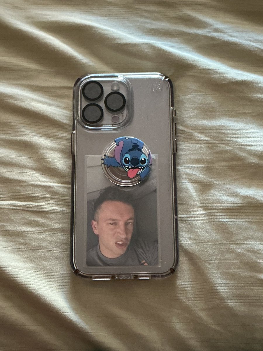 tyler going as stitch for halloween while i have tyler AND stitch on the back of my phone… not to be delusional guys but i think he did this for me ☝🏻😌
