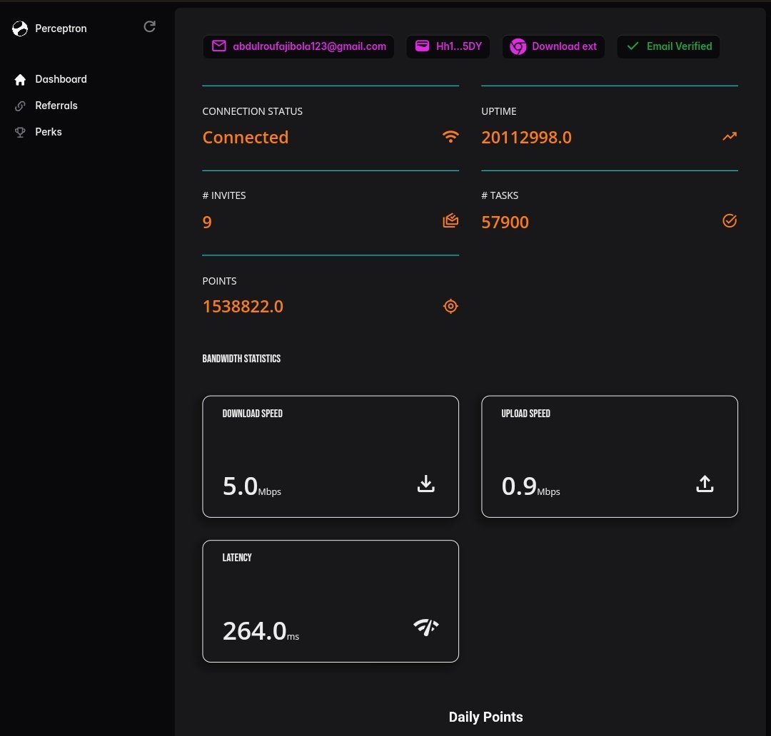 The time is upon us !!!

<a href="/blockmesh_xyz/">Perceptron Nodes</a>  <a href="/PerceptronNTWK/">Perceptron Network</a>  airdrop registration is now live !!!

Register here_:  airdrop.perceptrons.xyz

Remember many months ago we did the block mesh registration where we run node about block mesh, thr new acquired company is <a href="/PerceptronNTWK/">Perceptron Network</a> .