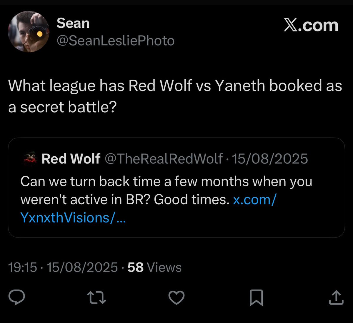 Sean tweet media