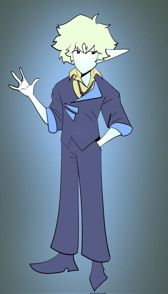 VirgilCalhounn's tweet image. Turned yet another one into a Courine

#CowboyBebop #spikespiegel #greak #greakmemoriesofazur @PlayGreak