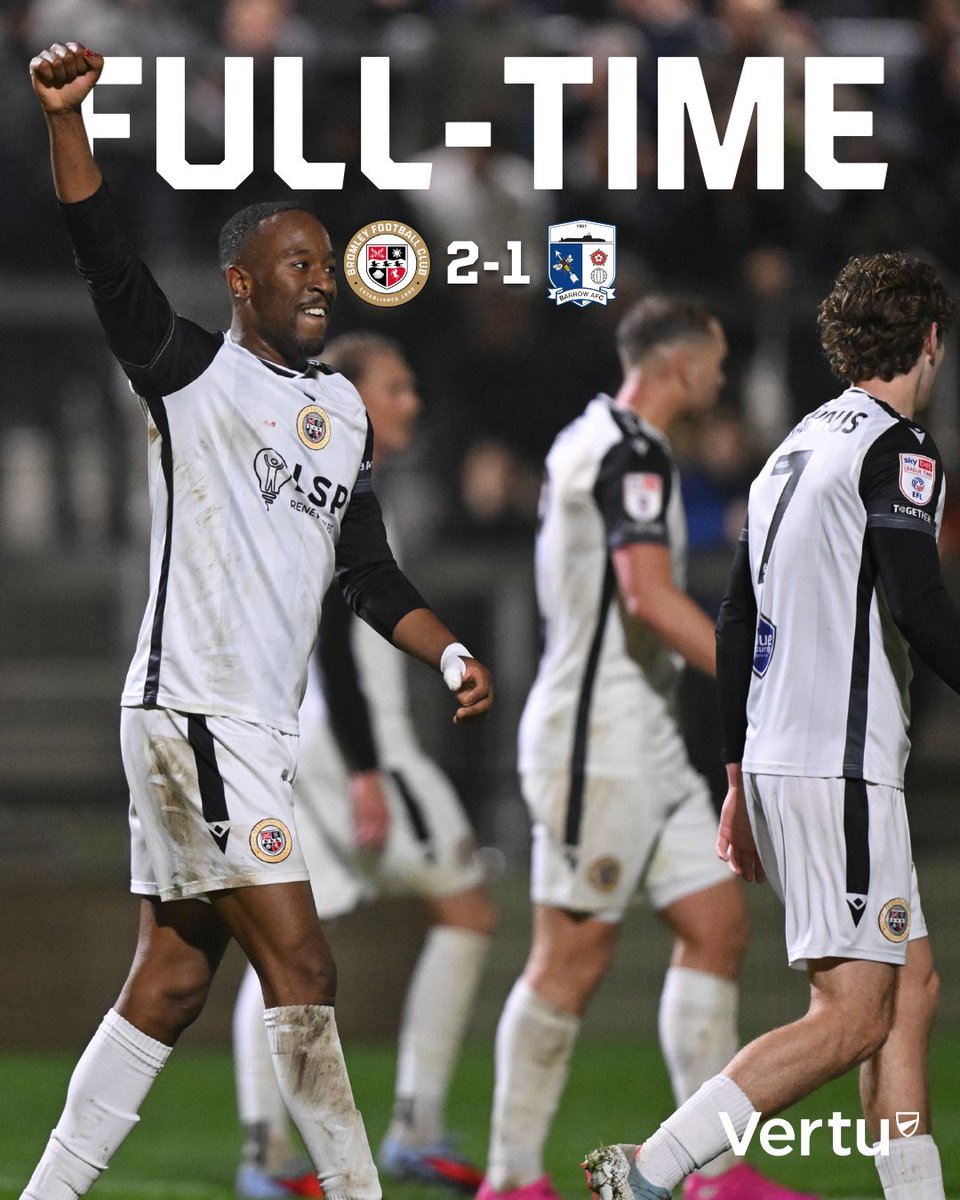 bromleyfc's tweet image. THREE POINTS AGAIN OLE OLE 🎶
