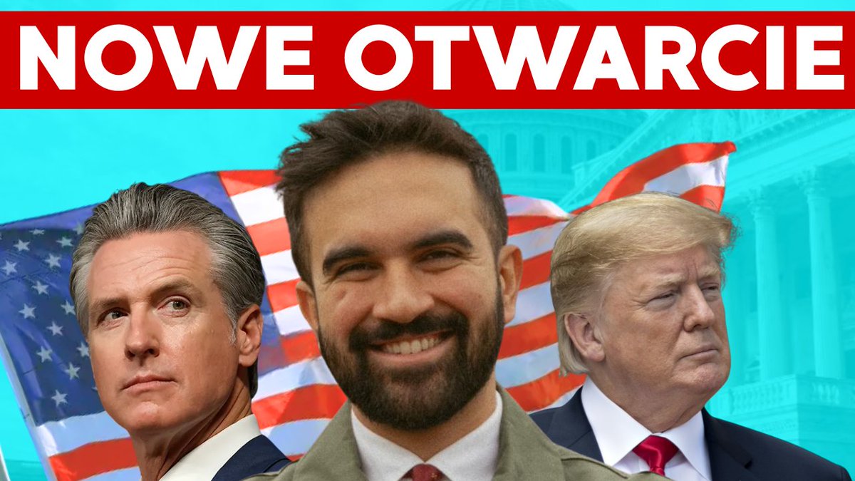 WarNewsPL1's tweet image. 🇺🇸NOWE OTWARCIE W USA?🗳️🌊
Ostatnie tygodnie w USA przyniosły zwycięstwo demokratów w wyborach lokalnych, otwarcie rządu a Zohran Mamdani został prezydentem Nowego Yorku. O tym wszystkim @JanGosciniak  wraz z @mroczek_adi z @politicsnow__ 

📍youtu.be/crnhYjEVcbc