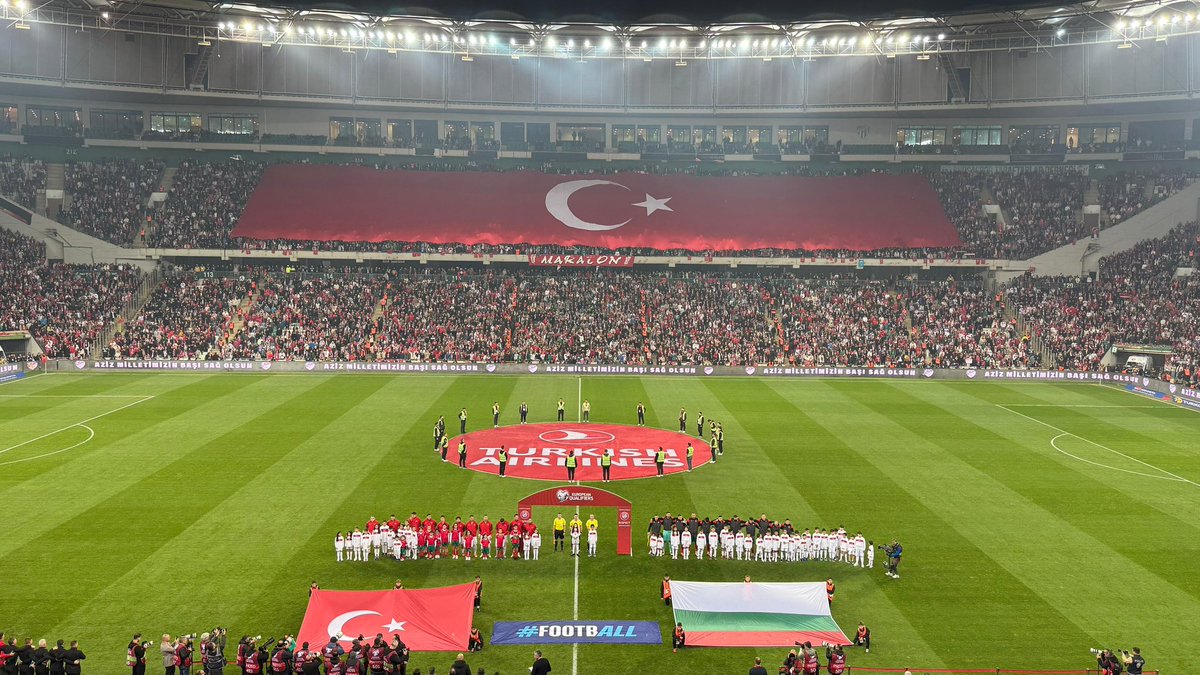 2026 FIFA Dünya Kupası Elemeleri’nde Bulgaristan ile karşılaşan #BizimÇocuklar’ın yanındayız!🇹🇷

#TURBUL #FIFAWorldCup
