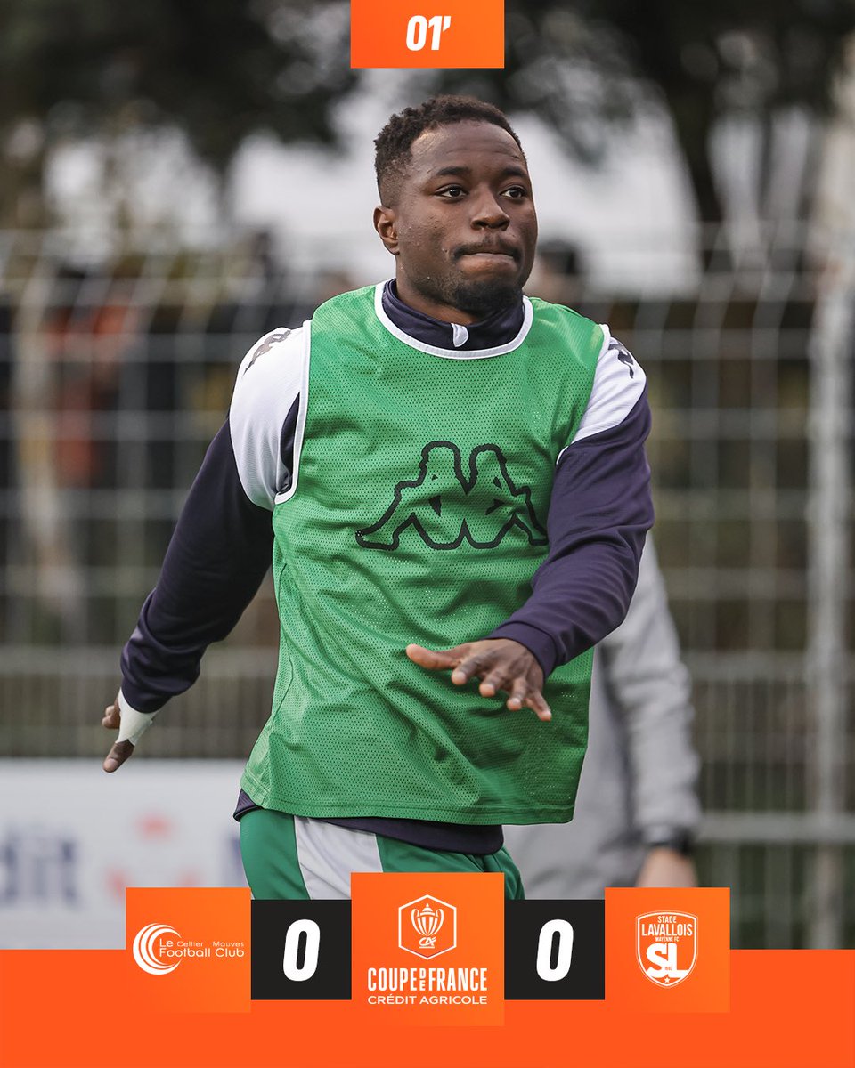 ⏱️ 01’ | #LCMFCLAVAL

🔛 C’est parti pour ce 7e tour ! Le coup d’envoi vient d’être donné ! 🟠⚫️

0️⃣-0️⃣