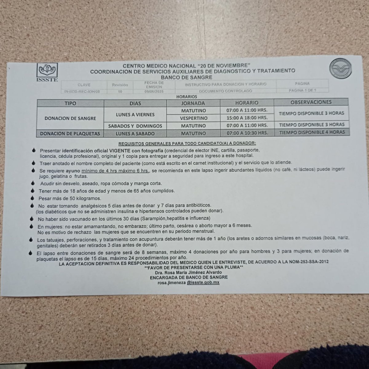 URGENTE 🚨
Se necesitan donadores de sangre para un niño de 8 años con leucemia que requiere transfusiones.

📍 Hospital 20 de Noviembre (CDMX)
📞 Contacto: 776 768 8560

Cualquier apoyo es invaluable.
Por favor donar o compartir ❤️🙏